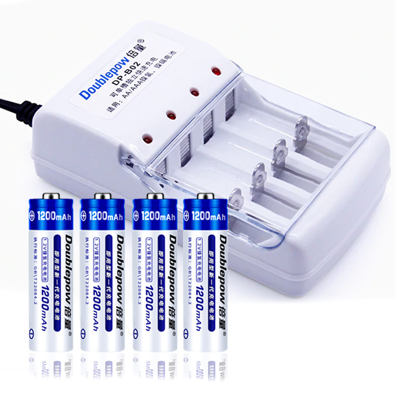 Bộ Pin Kèm Sạc AAA, AA Double Power | Shopee Việt Nam