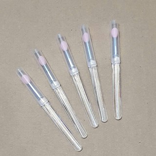 -Combo 5 Cọ Silicon Dẻo Tô Son Môi, Son Dưỡng  Rất Tiện Lợi, Thiết Kế Siêu Xinh, An Toàn Cho Môi