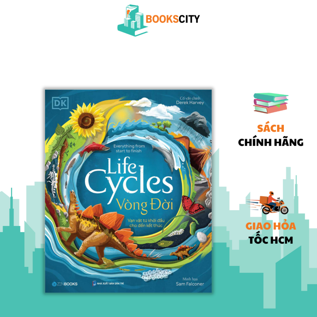Sách - Vòng Đời (Life Cycles) - Derek Harvey