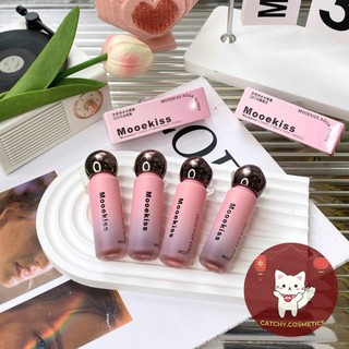[MOOEKISS] Son Bóng Mooekiss Vỏ Hồng Aqua Gloss, Hiệu Ứng Môi Căng Mọng, 2.1g
