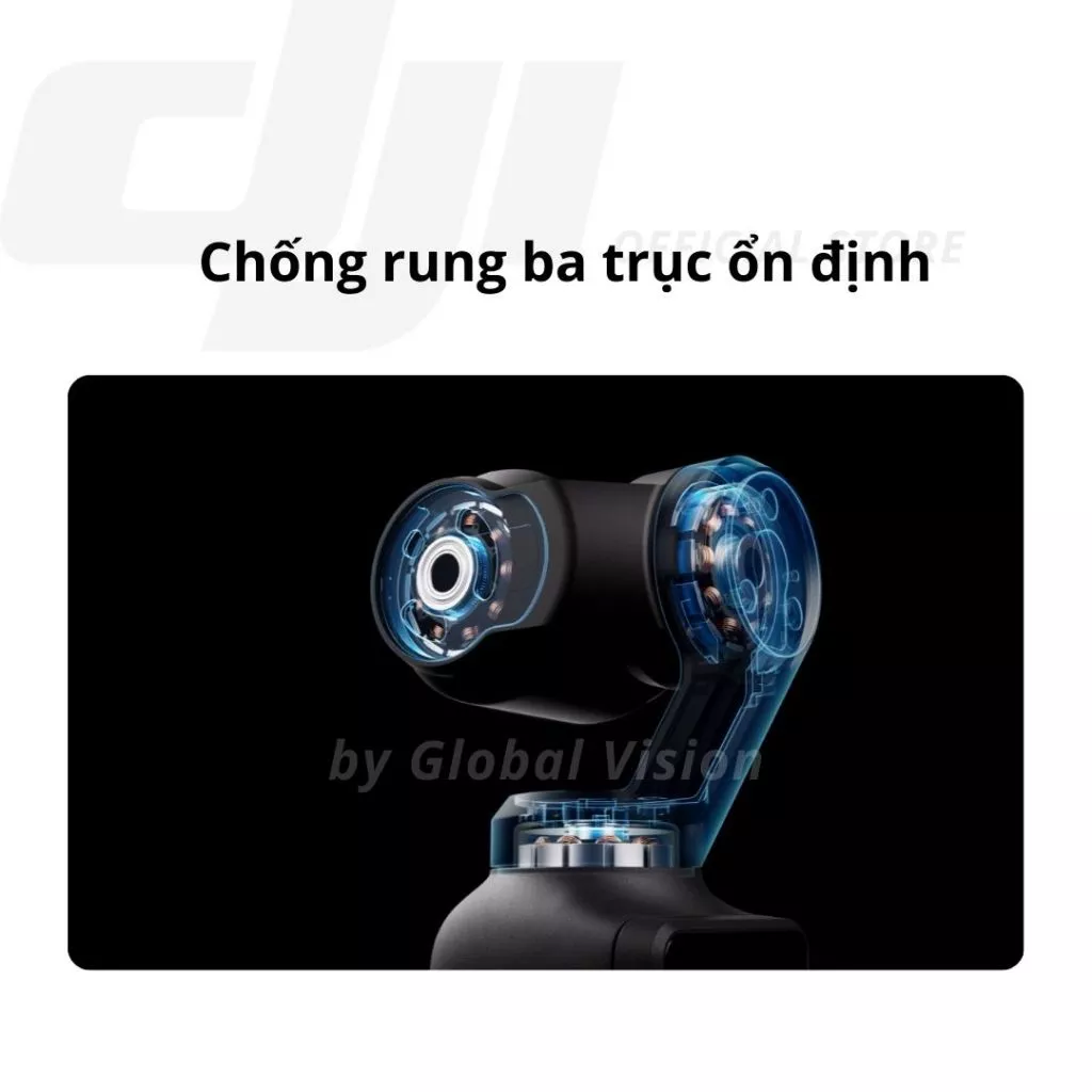 DJI Osmo Pocket 3 gimbal tích hợp camera chất lượng 4K 120fps - Hàng chính hãng