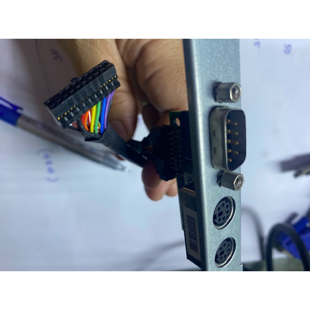 Cổng nối tiêp PS2 /COM HP 400 600 800 SFF Small Form Factor 19 Pin ...