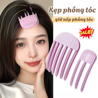 Kẹp Tạo Phồng Chân Tóc Mái, Lược Làm Phồng Chân Tóc Thời Trang Hàn Quốc 3 Răng - 6 Răng Cho Nữ