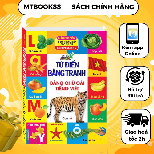 Sách Từ điển bằng tranh Bảng chữ cái tiếng việt(CỨNG)