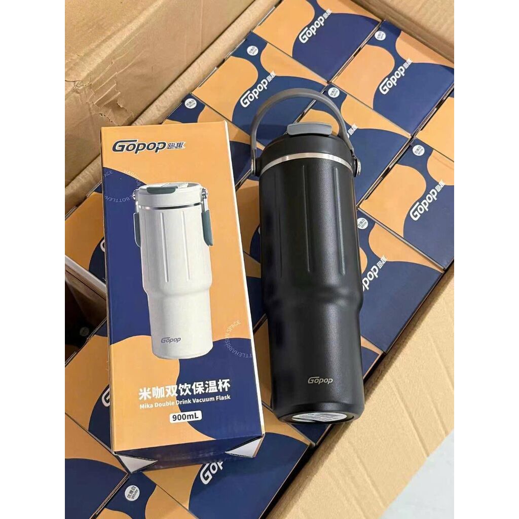 Bình Giữ Nhiệt Gopop Mika Double Drink | 900ml