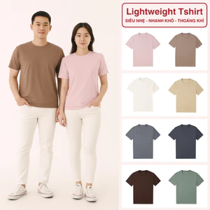 Áo Thun Unisex YOURNAME Vải Mesh Nhật- Siêu Nhẹ, Mỏng, Nhanh Khô, Thoáng Khí, Nhiều Màu Đẹp