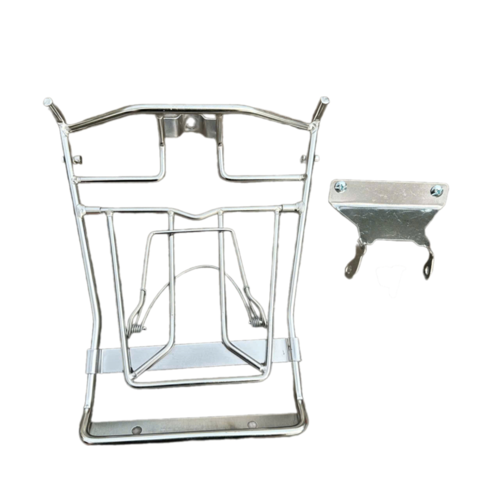 Baga AB 2020-2026 BẮT CỐP -LOẠI DÀY 10LY- cao cấp inox304. Baga Airblade 2020-2026, baga xe máy