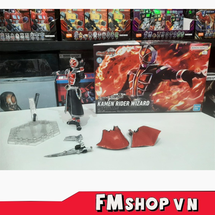 (2nd - Đã Ráp) Mô Hình Lắp Ráp Figure Rise Standard Kamen Rider Wizard ...