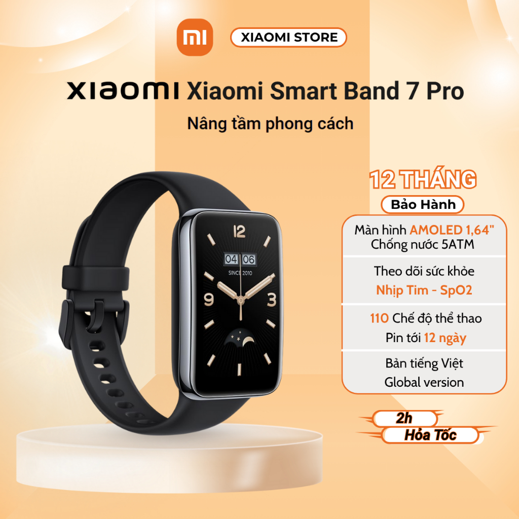 Đồng Hồ Thông Minh Xiaomi Band Pro Chính Hãng Bản Quốc Tế Tiếng