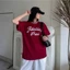 SET ÁO THUN FORM RỘNG WAFFLE LOGO THÊU PRIVE MIX