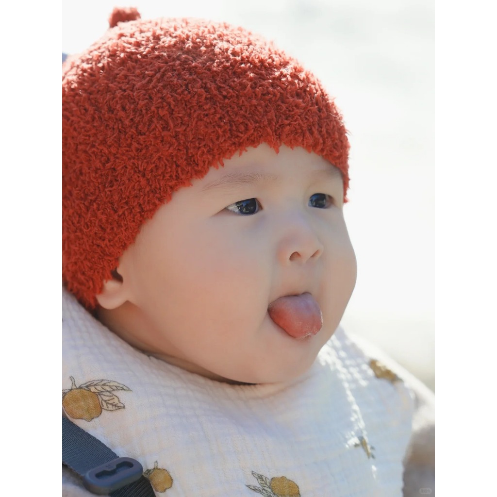 Yếm Tròn  Unbee Có Cúc Cài Freesize Cho Bé 0-3 Tuổi, Chất Liệu Xô Muslin Hàn Quốc