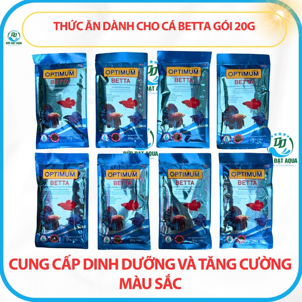 cám cá optimum batta dành cho cá trọi ,cá cờ , tảo xoắn giúp màu sắc cá rực rỡ, Cung Cấp Dinh Dưỡng 2