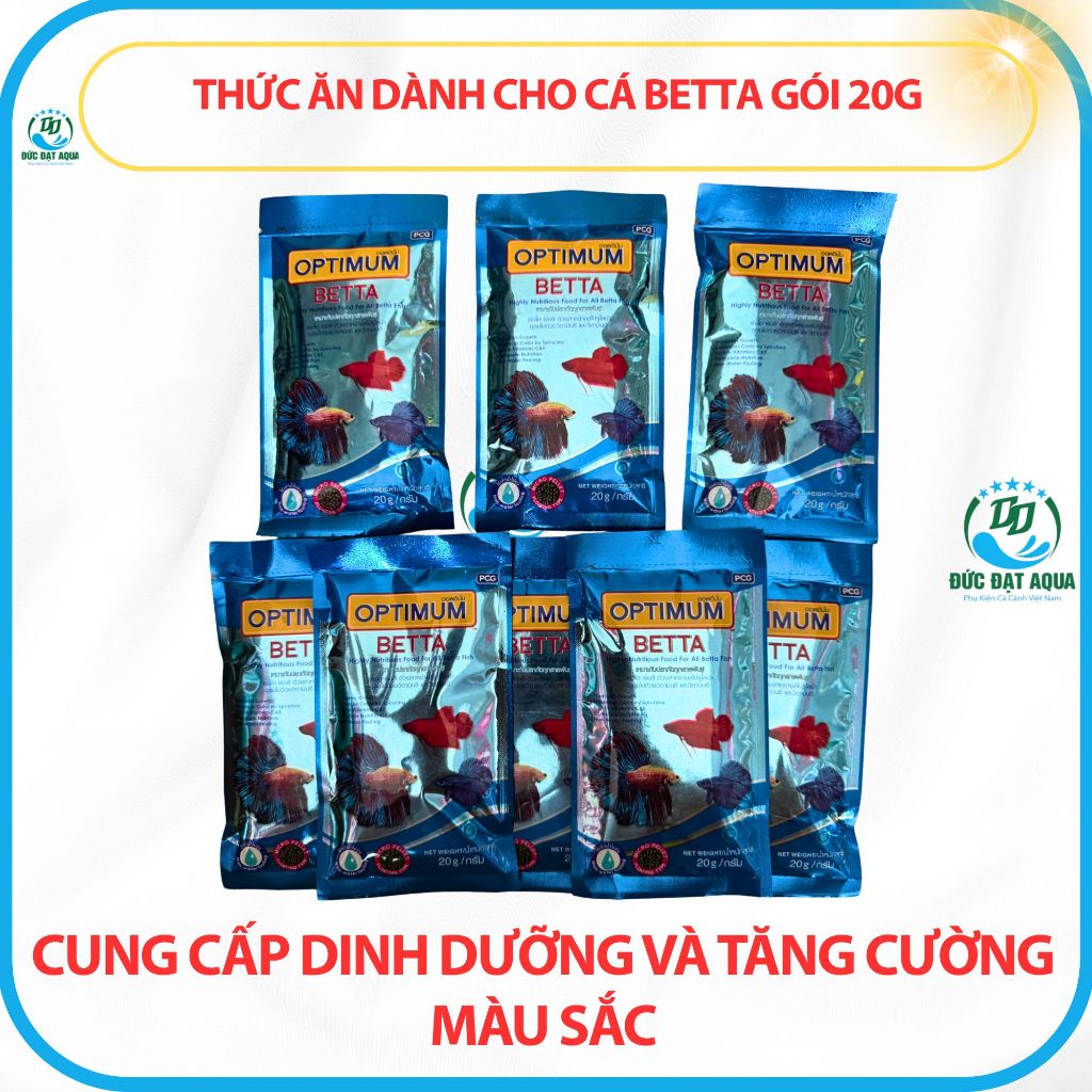 cám cá optimum batta dành cho cá trọi ,cá cờ , tảo xoắn giúp màu sắc cá rực rỡ, Cung Cấp Dinh Dưỡng 4