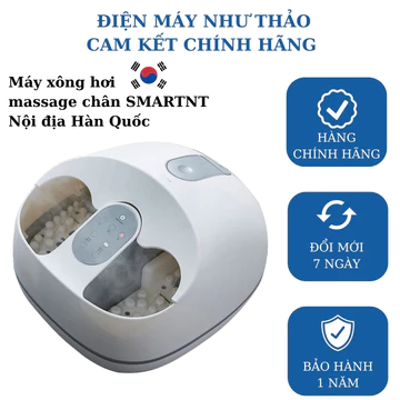 (Nội địa Hàn) Máy massage chân siêu âm Hàn Quốc SMART NT - công nghệ xông hơi đời mới nhất