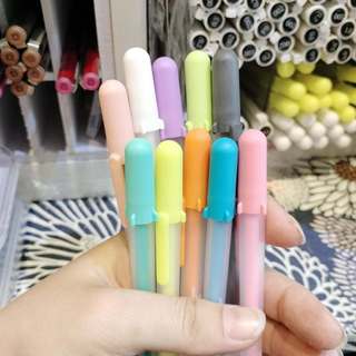 Sakura Chính Hãng ♥ Bút Mực Gel Nổi 3D Souffle ♥ 10 Sắc Màu Tự Chọn Xinh Xắn Sakura Nhật Bản