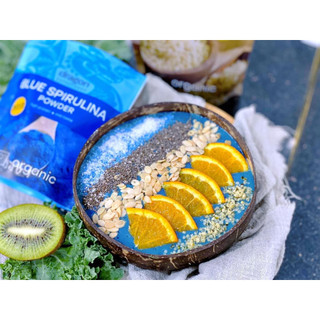 Bột tảo xoắn xanh Blue Spirulina hữu cơ Dragon Superfoods active phycocyanin