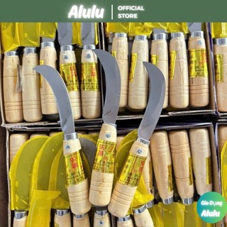 Liềm Cắt Chuối - Dao Gọt Hoa Quả Trái Cây Cán Gỗ Chất Liệu Thép Không Gỉ Siêu Sắc - Hàng Nội Địa Trung - Sỉ Sll