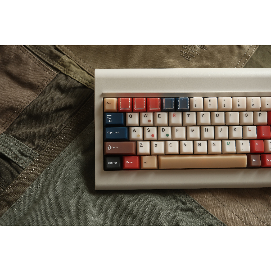 Keycap Mixed Light Retro PC | Xuyên Led | Nhựa Jade PC | BigBuy360 - bigbuy360.vn