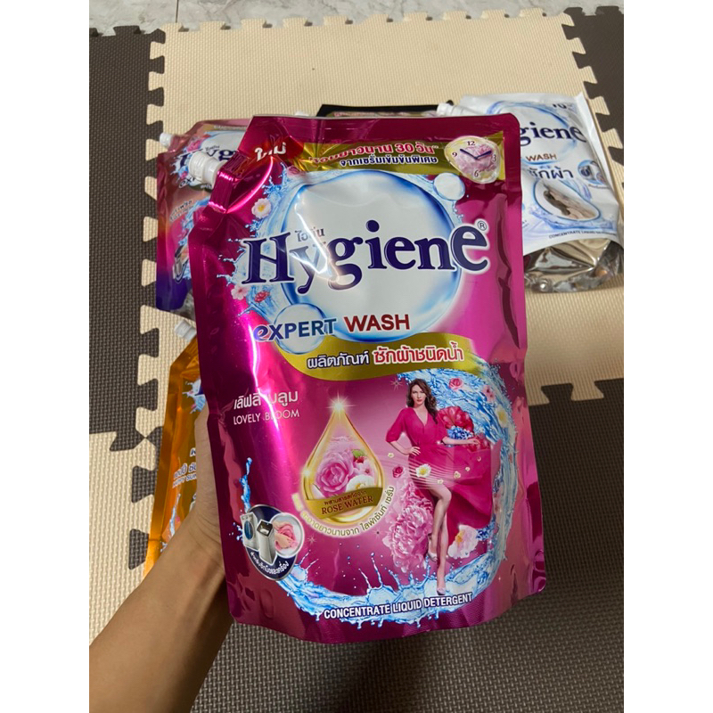 Nước Giặt Hygiene Nội Địa Thái 2025 - Túi 1400ml - Hương Thơm Lâu, Sạch Sâu