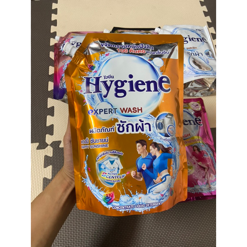 Nước Giặt Hygiene Nội Địa Thái 2025 - Túi 1400ml - Hương Thơm Lâu, Sạch Sâu