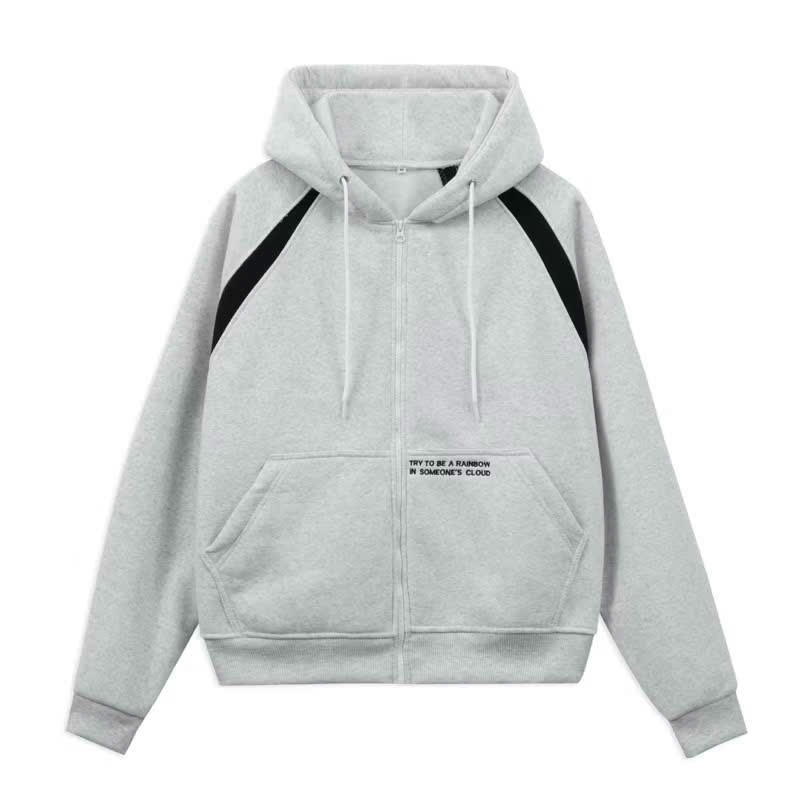 Áo Khoác Hoodie borm boxy dáng rộng, chữ dập nổi, form rộng, chất vải nỉ bông dày dặn khoác ngoài nam nữ
