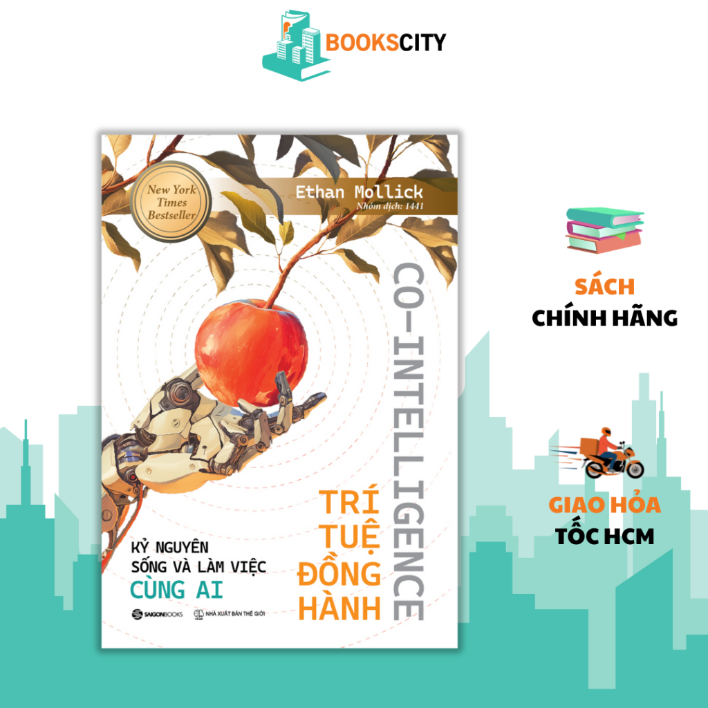 Combo Sách - CO - Intelligence: Trí Tuệ Đồng Hành + AI 2041: 10 Viễn Cảnh Cho Tương Lai