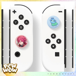 OLED/V1/V2/Lite Set Bộ 2 Bọc Nút Bọc Analog Joycon Dành Cho Máy Game Nintendo Switch Mẫu Anime Manga Game 2 Dễ Thương