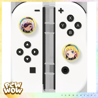 OLED/V1/V2/Lite Set Bộ 2 Bọc Nút Bọc Analog Joycon Dành Cho Máy Game Nintendo Switch Mẫu Anime Manga Game 2 Dễ Thương