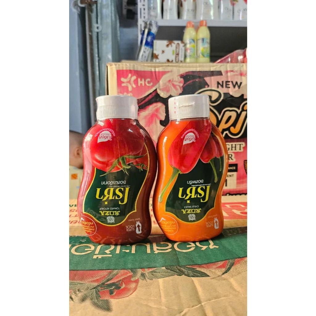 [COMBO TƯƠNG ỚT + TƯƠNG CÀ ROZA] Tương Ớt - Tương Cà Roza 500g Thái Lan Gia Vị Thơm Ngon, Đậm Vị