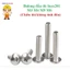50 cái M3-M6 vít pake đầu dù thân bulong inox201 M3-M6