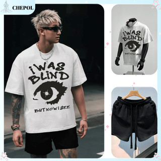 Bộ Thun Nam Chepol Cao Cấp, In Chữ, Chất Cotton, Co Giãn, 2 Chiều, Mềm Mịn ( Áo Phông Trắng + Quần Đùi Đen )-CP_11036