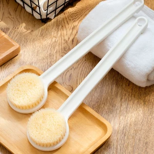 Cây cọ lưng bàn chải cây tắm chà lưng tay cầm massage bông tắm tẩy tế bào chết Đồ dùng phòng tắm tiện ích