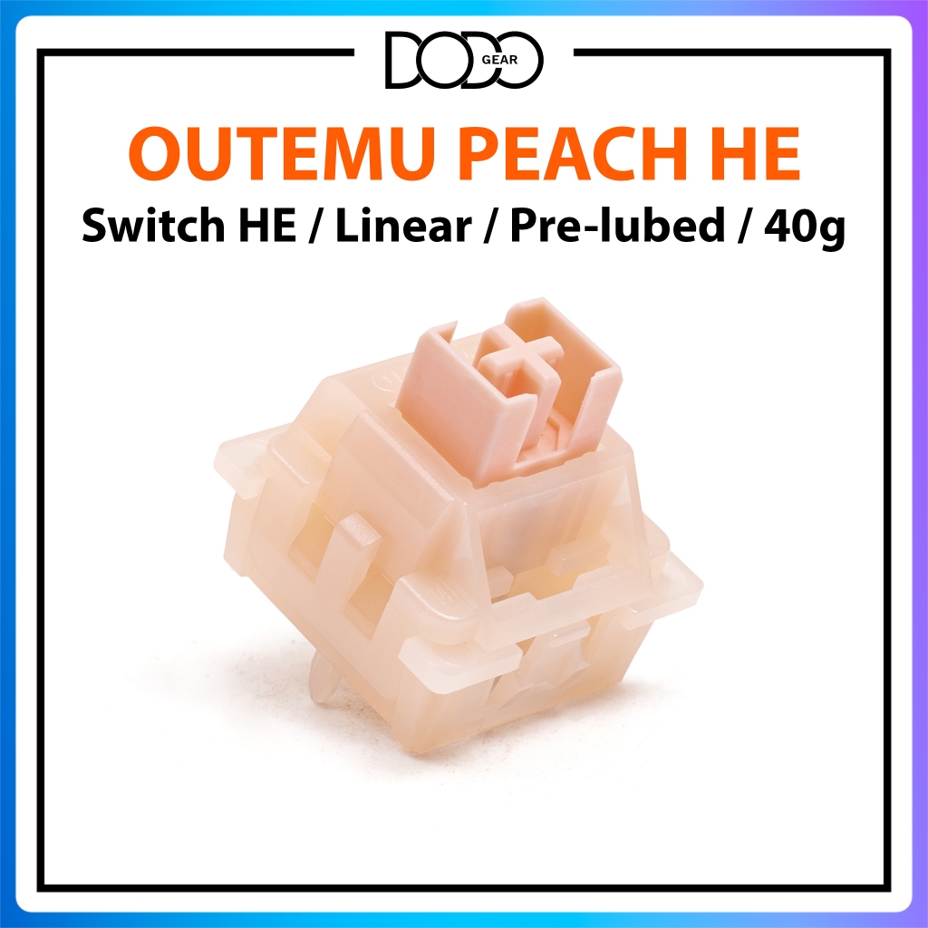 Switch Outemu Magnetic HE Linear 40g công tắc bàn phím Switch HE Outemu Magnetic DoDo Gear | BigBuy360 - bigbuy360.vn