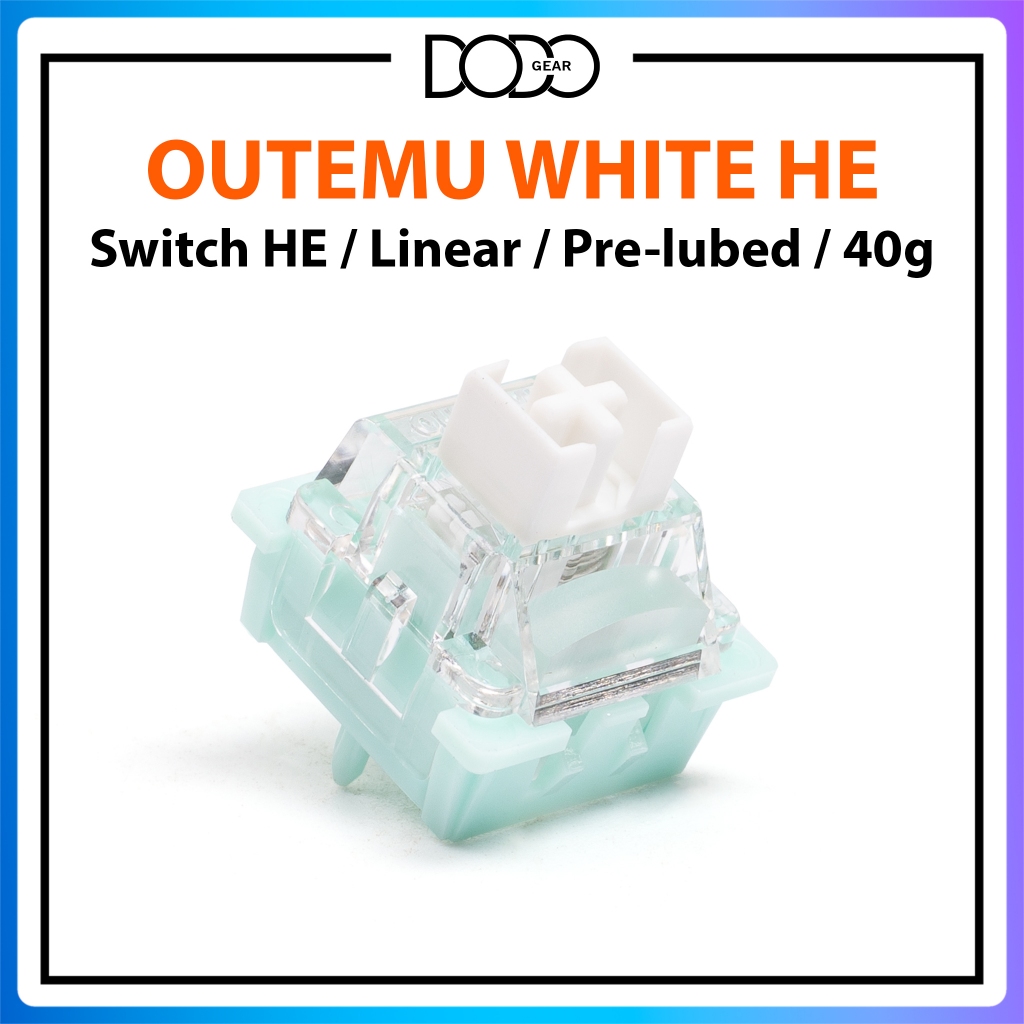 Switch Outemu Magnetic HE Linear 40g công tắc bàn phím Switch HE Outemu Magnetic DoDo Gear | BigBuy360 - bigbuy360.vn