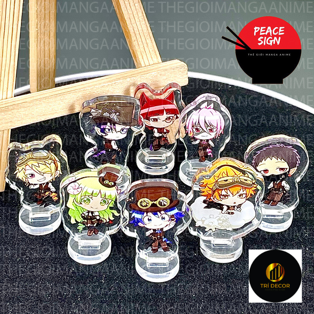 (3CM) Mô hình standee IRUMA GIÁ ĐÁO ver STEAMPUNK mica chibi arcylic anime Mairimashita! Iruma-kun trưng bày