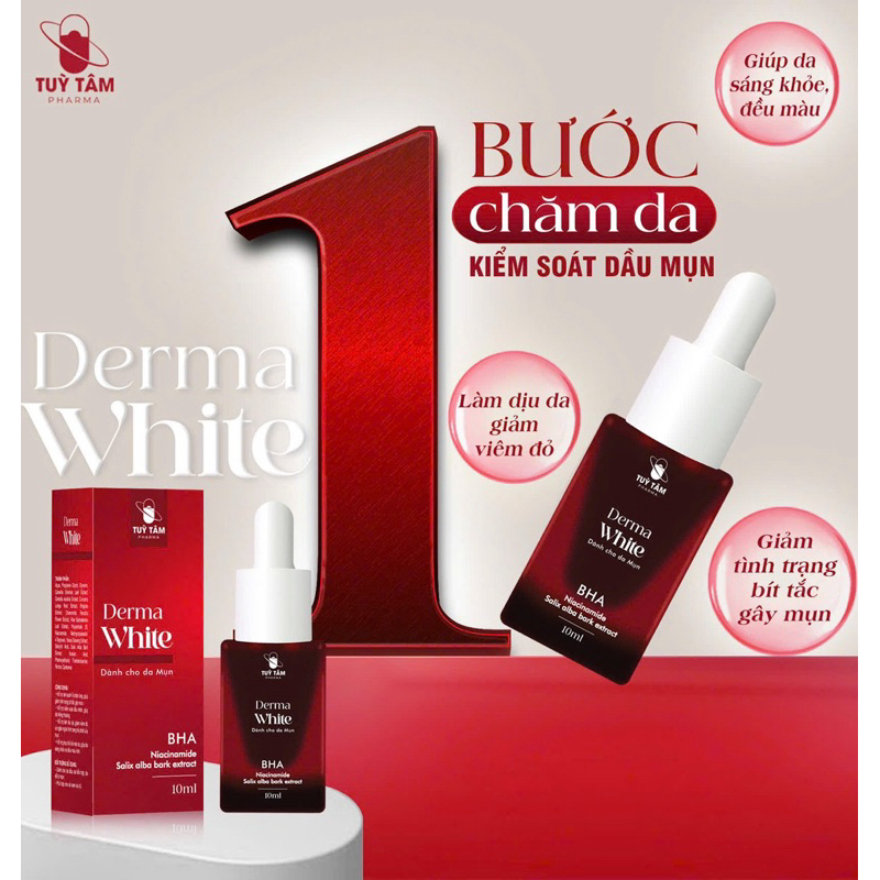 Tinh chất Wonder Serum Mụn dưỡng ẩm, làm mát vét mụn mọc, trắng da chai 5ml - Tuỳ Tâm Pharma
