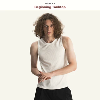 ÁO TANKTOP NAM THUN BO GÂN FORM REGULAR - BEGINNING TANKTOP
