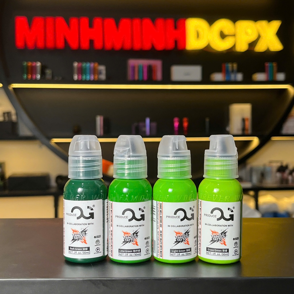 Mực OG Xăm Body Tattoo - Chai 1oz - Sản phẩm chính hãng