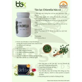 Viên tảo hữu cơ Dragon Superfoods/ Diet-food Spirulina/ Chlorella/ Blue Spirulina tablets