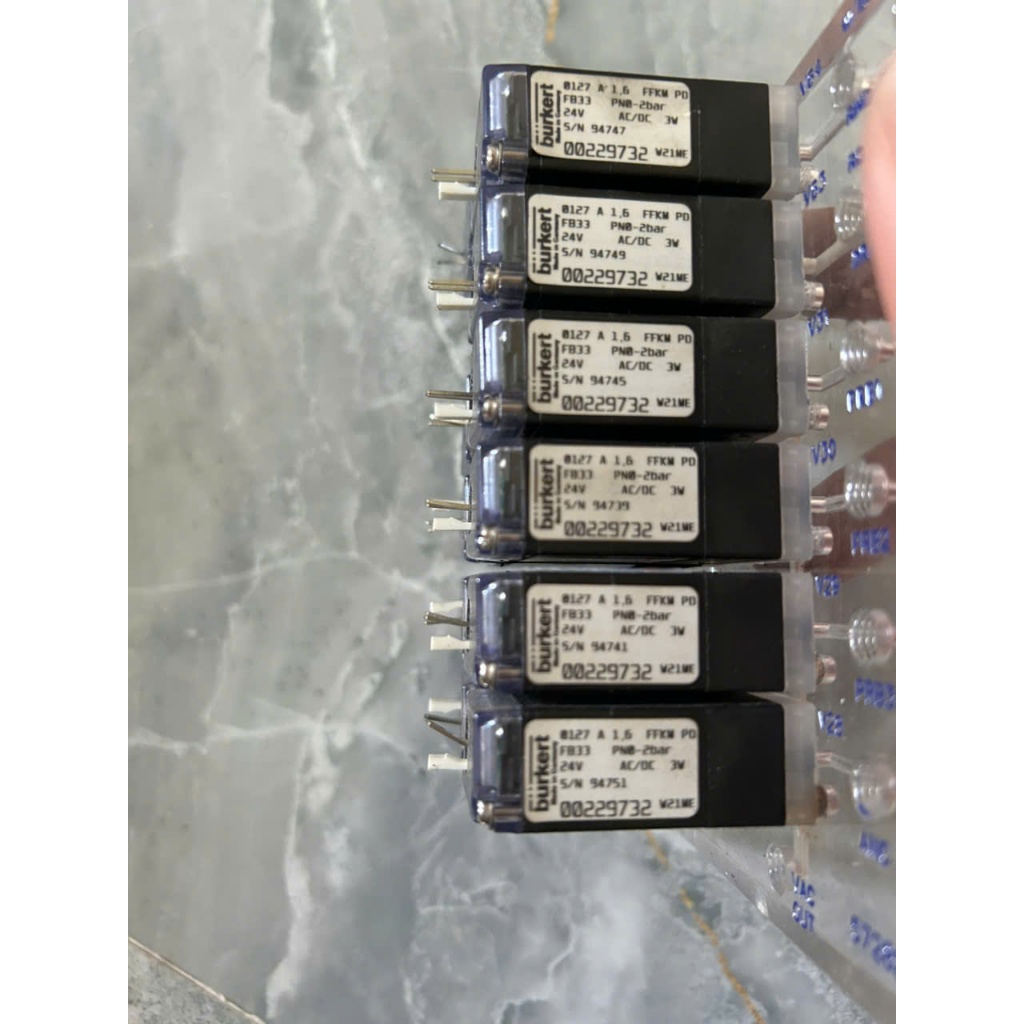 Van Điện Từ - Burkert solenoid valve 00229732 0127 A 1.6 FFKM PD 24V 3W ...