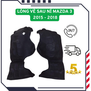 Lòng vè chắn bùng bánh sau bằng nỉ mazda 3 2015 - 2018 lắp zin theo xe