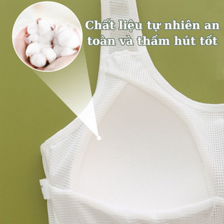 Áo Lá Cho Bé Gái Dạng Lưới Thoáng Có Mút Ôm V1, Áo Lót Học Sinh Mềm Thông Hơi King Shop B-612