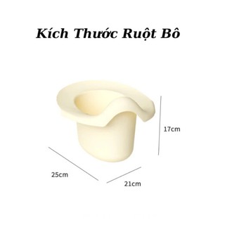 Bô Gấu 5458 Hokori nhựa Việt Nhật Bô Cho Bé Đi Vệ Sinh Cao Cấp Cam Homeware