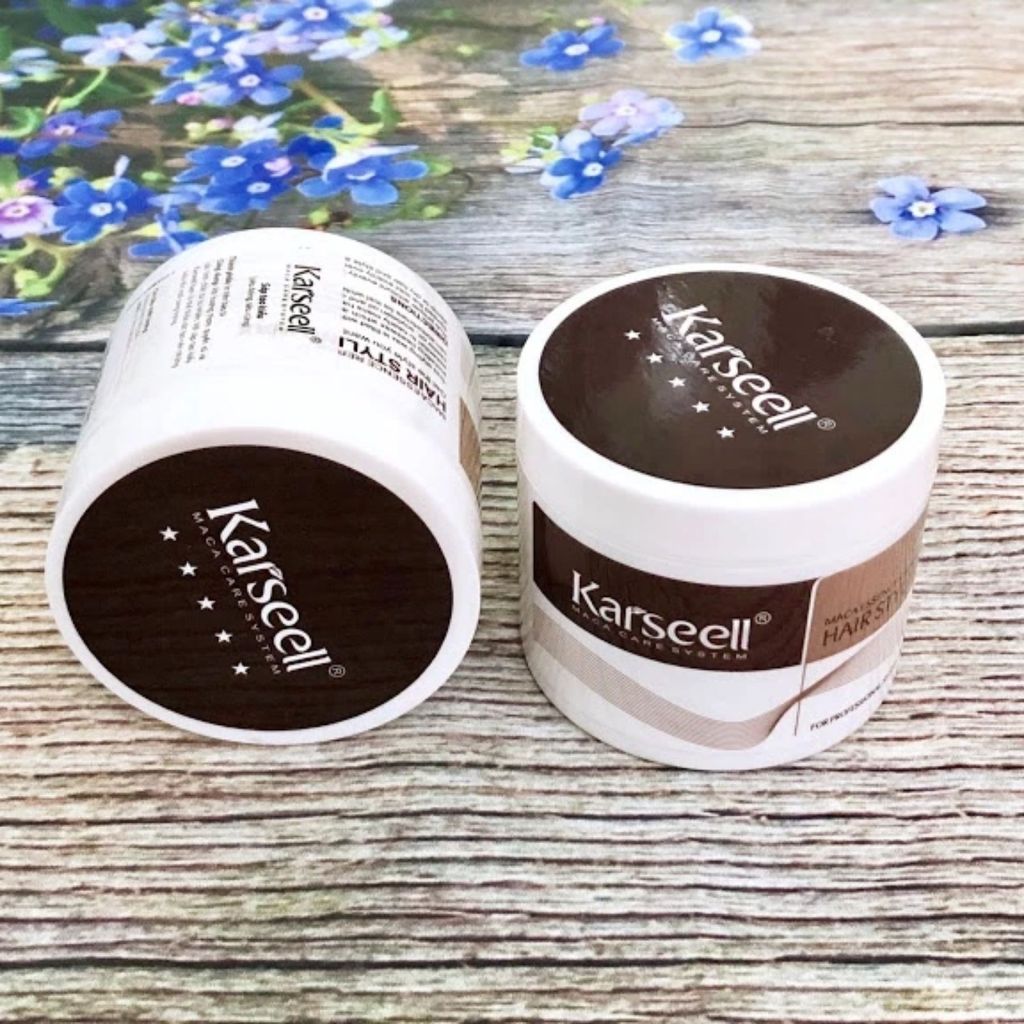 Combo Gôm Xịt Tóc + Sáp Vuốt Tóc Karseell 380ml/100ml | Tạo Kiểu Tóc Nam, Giữ Nếp Lâu, Hỗ Trợ Chống Sập Form.