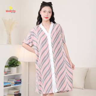 [XẢ KHO GIÁ SỐC] Váy ngủ nữ ngắn tay cài khuy dễ thương dáng suông bigsize mặc nhà mã MEV0566