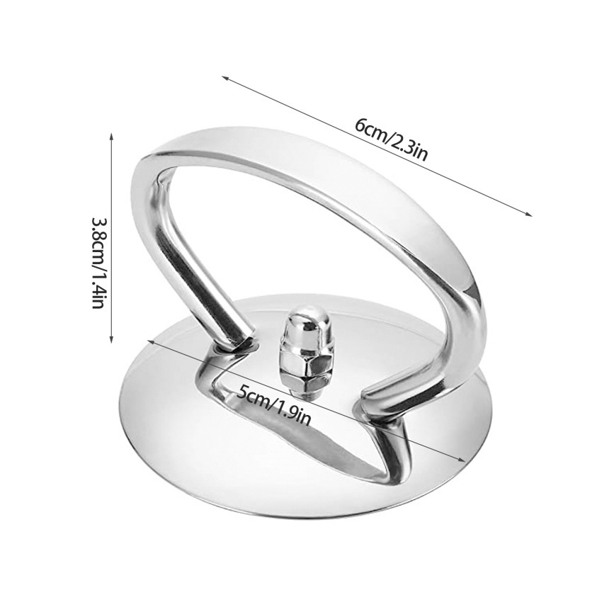 Núm Vung Nồi Inox Cao Cấp - Núm Thay Thế, Tay Cầm Vung Xoong Dẹt