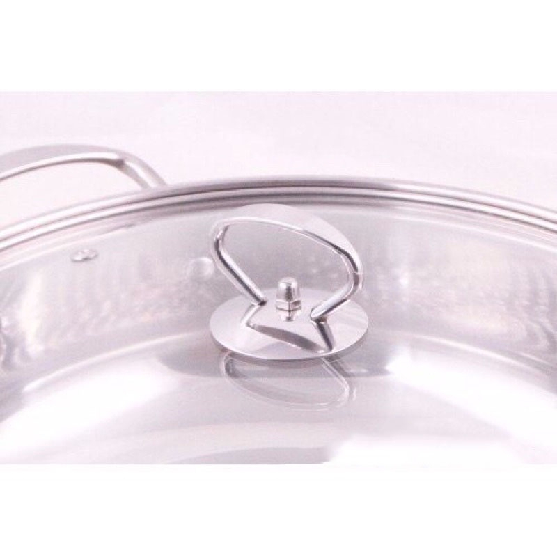 Núm Vung Nồi Inox Cao Cấp - Núm Thay Thế, Tay Cầm Vung Xoong Dẹt