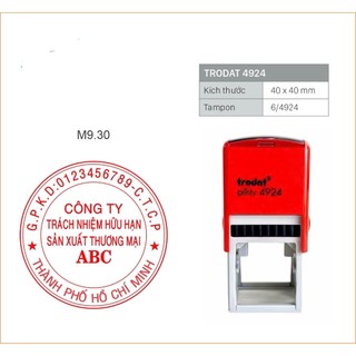 Mộc tròn V3815 kích thước tròn 3.8cm