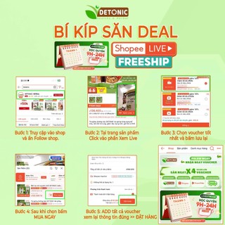 Bột diếp cá nguyên chất DETONIC hỗ trợ nóng trong, giảm mụn nhọt táo bón trĩ, giúp thanh lọc cơ thể tốt cho hệ tiêu hoá.