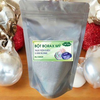 Bột Borax/ Hàn the 100gr Mỹ, nguyên liệu làm slime